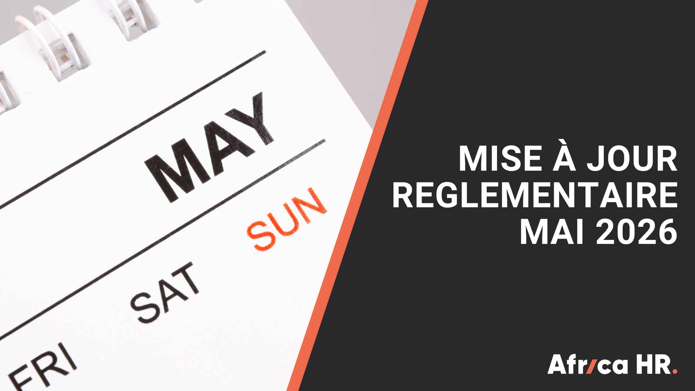 Visuel de blog pour Mise a jour reglementaire mai 2026